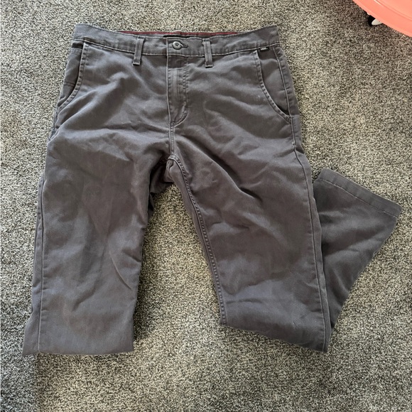 Vans Other - Vans Men's Charcoal Chinos